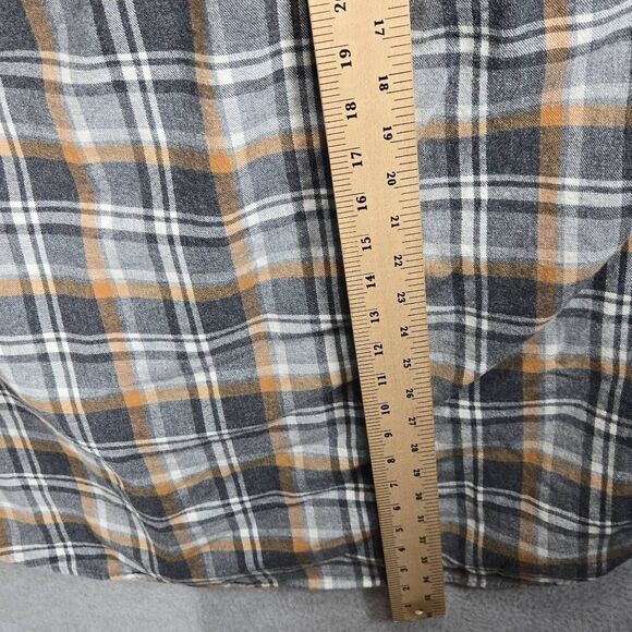 Duluth Trading Shirt Mens XL Tsll Plaid Magna Ready Relaxed Fit Magnet Closure - Picture 11 of 14